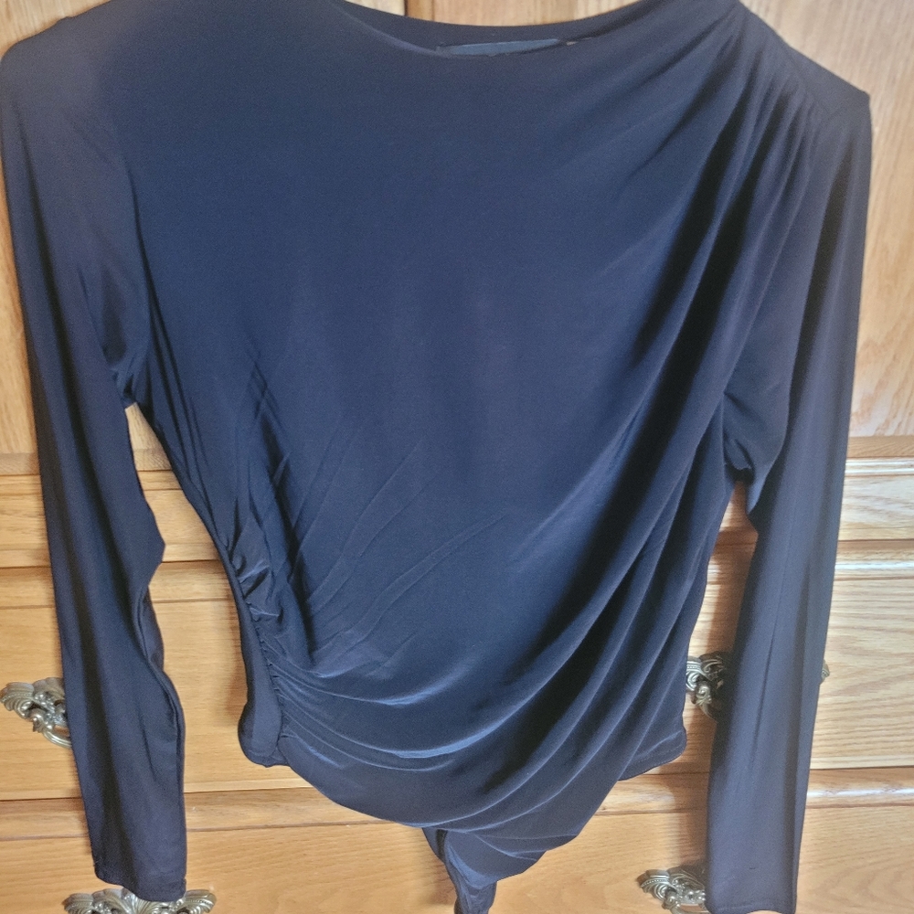 Black stretchy bodysuit